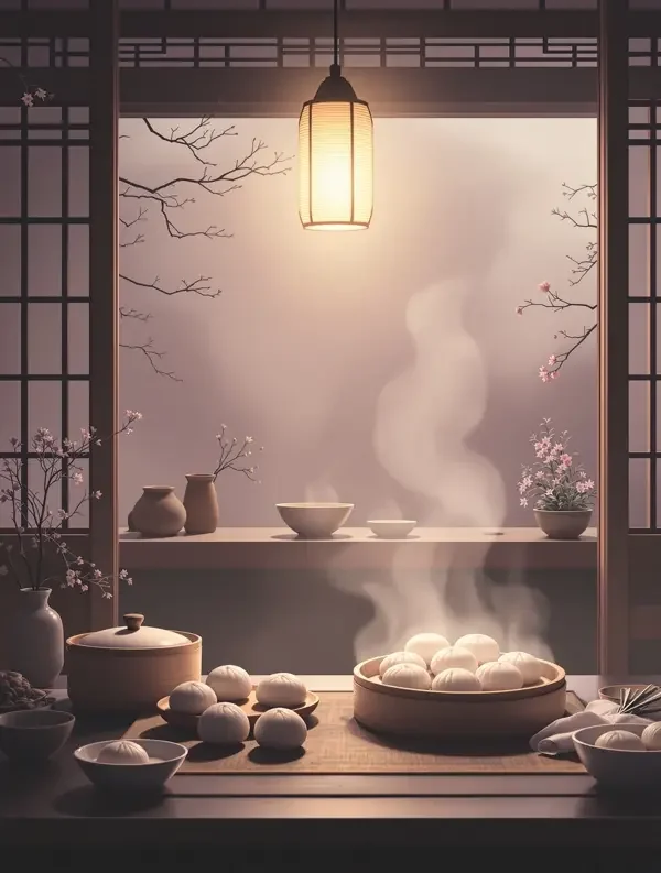 红果短剧网页《月下小厨娘》封面 - 古装甜宠温情治愈短剧